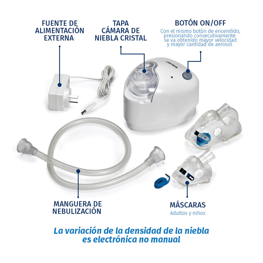 Nebulizador Ultrasónico Aspen NU320FE Plus (-3635)
