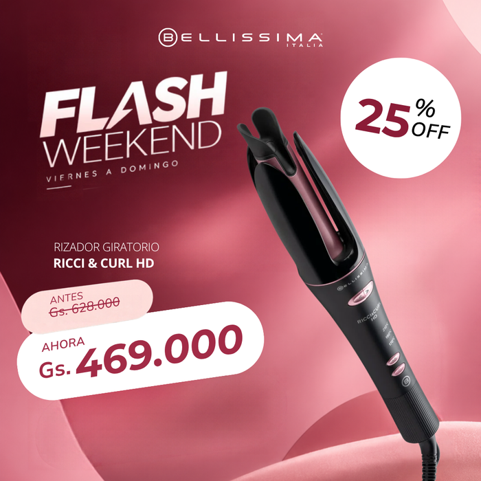 Ondulador Automático y Giratorio Bellissima Ricci&Curl HD