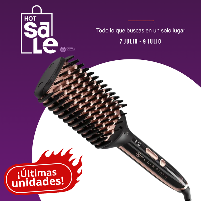 Cepillo Térmico Alisador Bellissima My Pro Brush PB11 100
