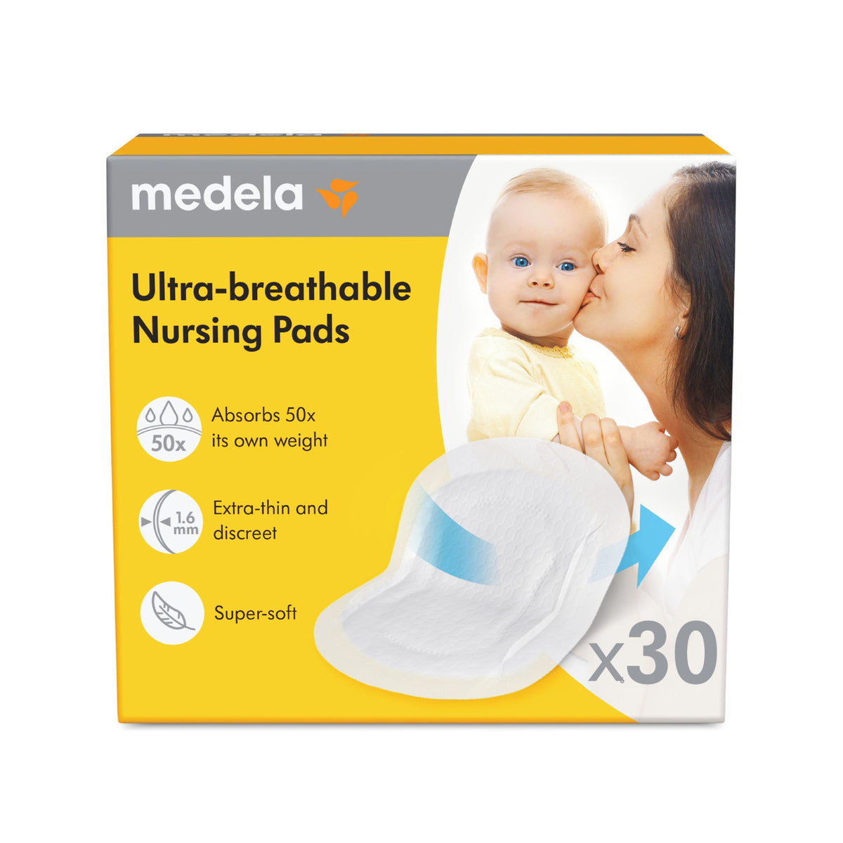 Discos Absorbentes Ultra Transpirables Medela  X 30