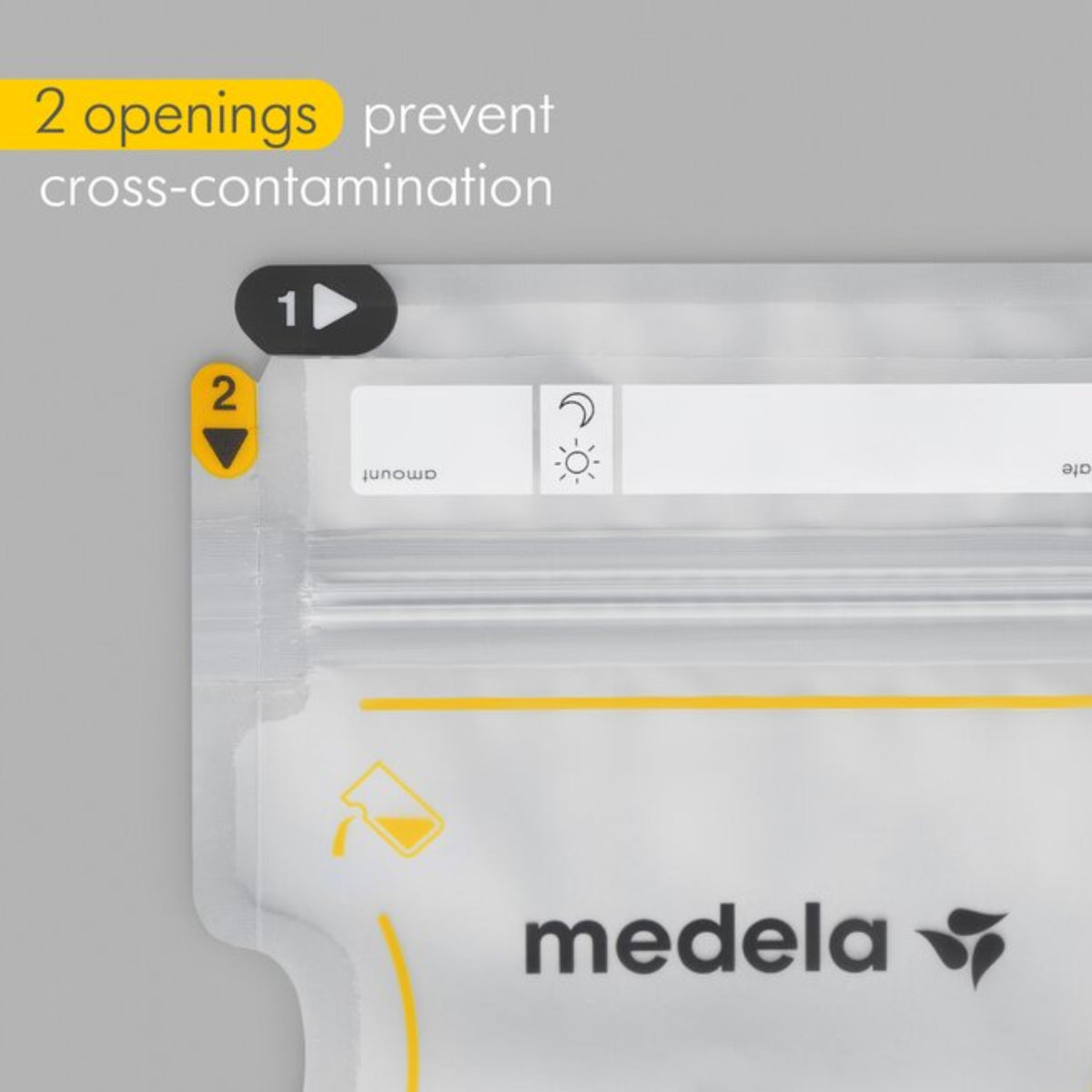 Bolsa de Almacenamiento de Leche Materna Medela Easy Pour - 25 unidades
