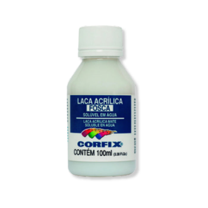 Laca Acrílica Soluble en Agua - Opaca 100 ml