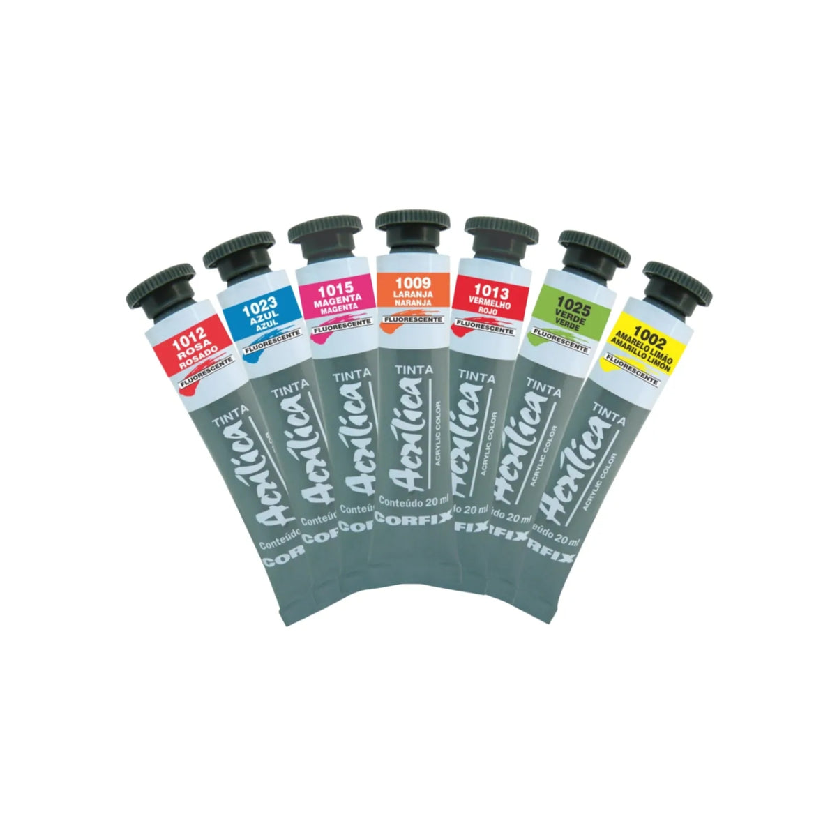 Acrílico Fluorescente Corfix 20 ml