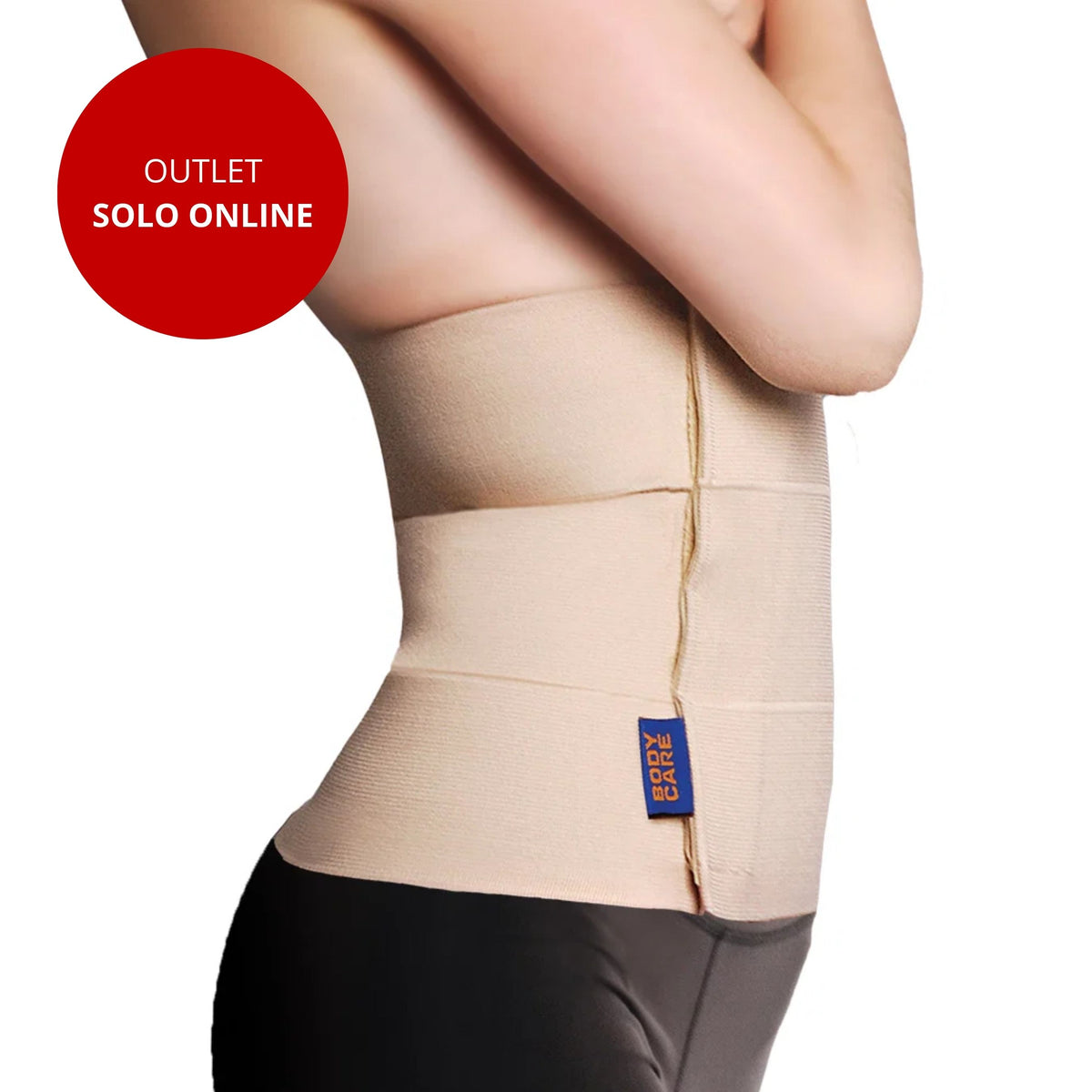 Faja Elástica Post-Quirúrgica 24 cm Body Care BC1304