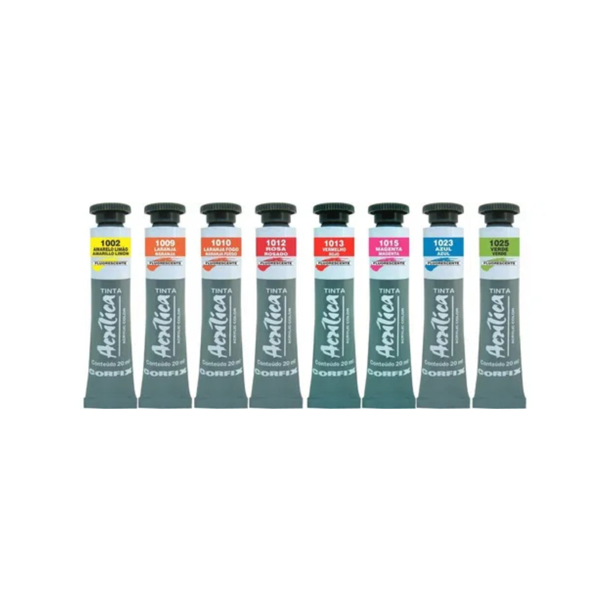 Acrílico Fluorescente Corfix 20 ml