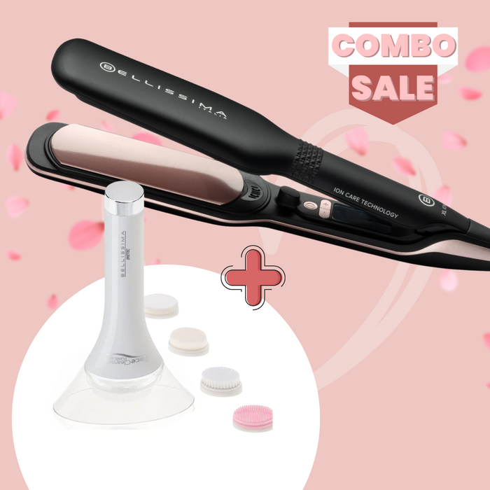 Planchita XL Ion +Limpiador Facial Pure&Light