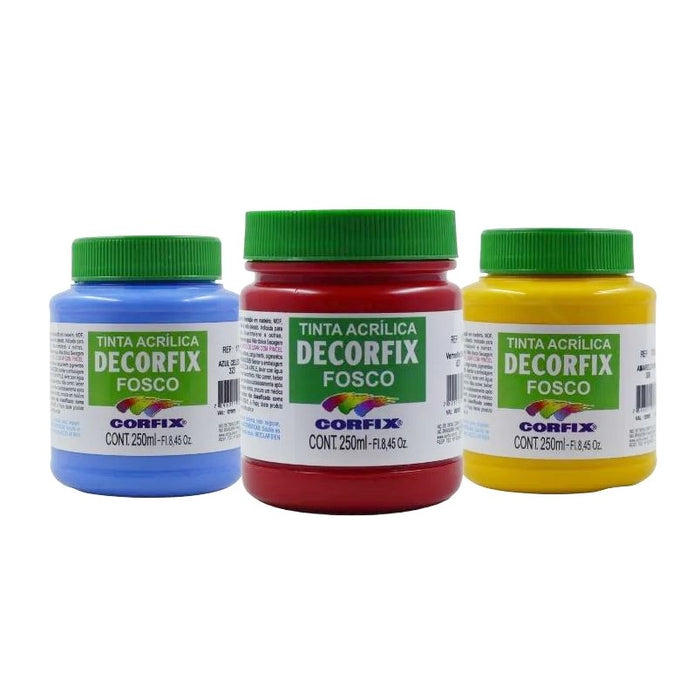 Pintura Acrílica Decorfix Opaco Corfix 250 ml