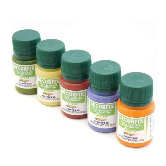 Pintura Acrílica Mate Decorfix Corfix 37 ml