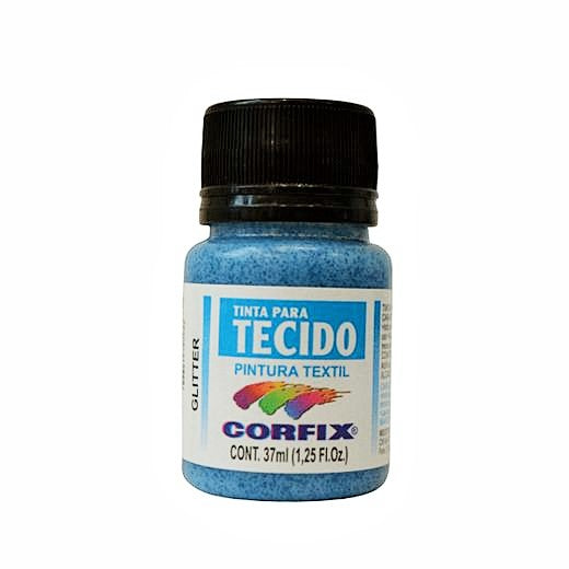 Pintura para Tejido Glitter Corfix