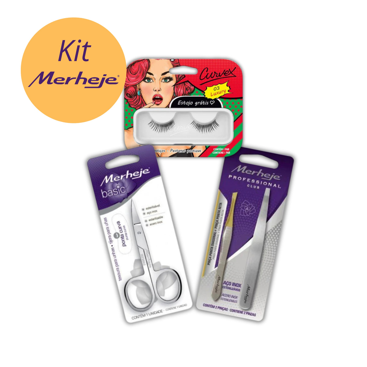 Set Merheje Look Express · Cejas y Pestañas Impactantes