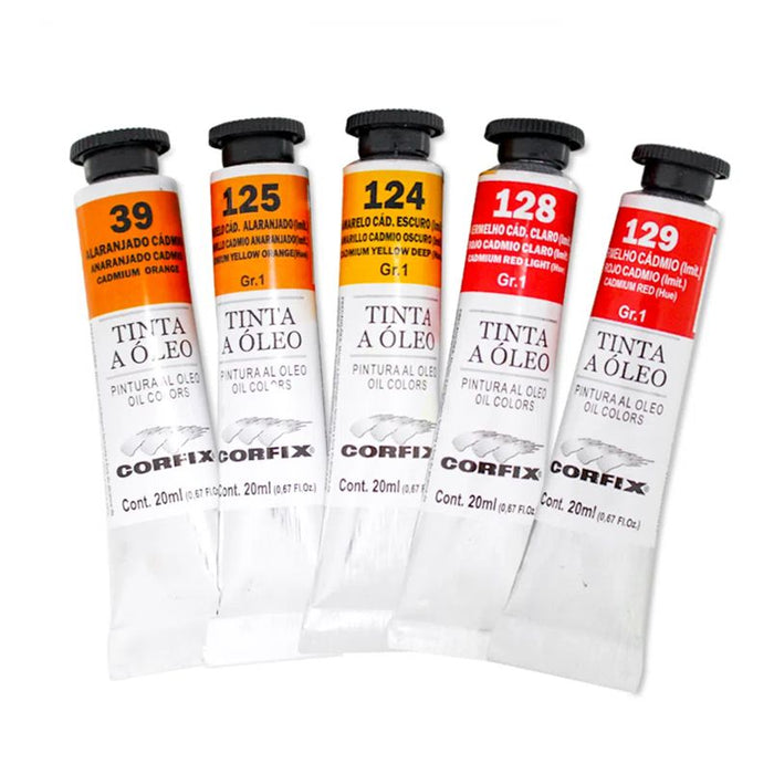 Pintura al Oleo Cadmio Grupo III Corfix 20 ml.