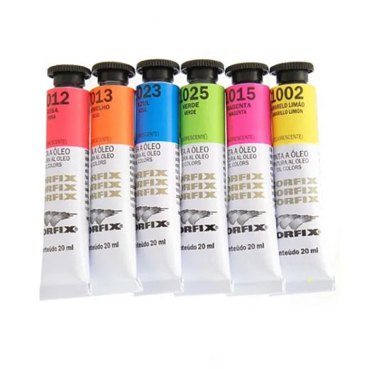 Pintura al Oleo Fluor Corfix 20 ml