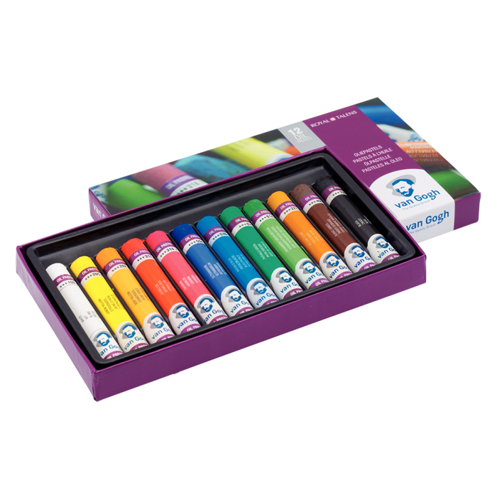 Pastel Oleo Juego de 12 Colores Van Gogh