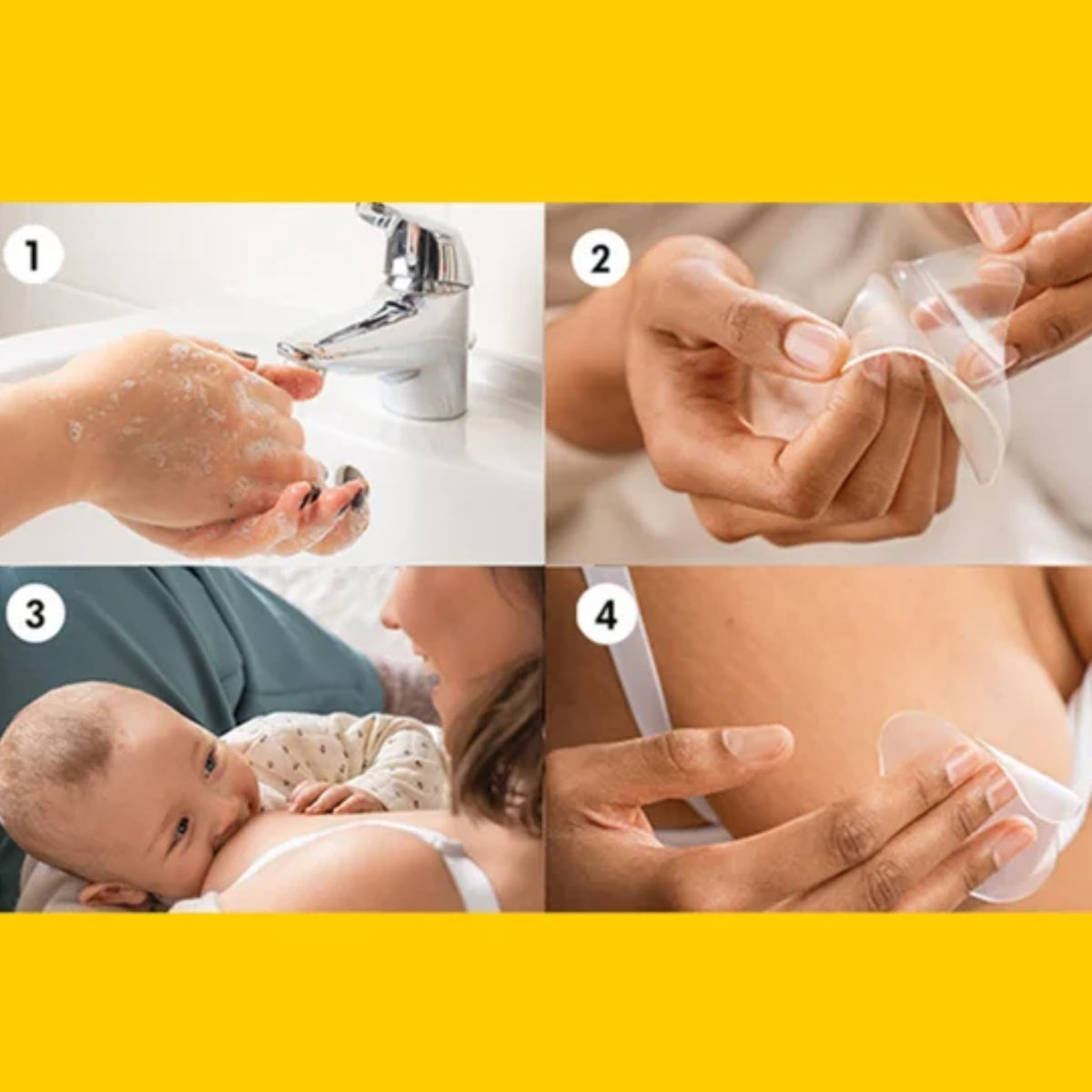 Parches de Hidrogel Medela - 4 unidades