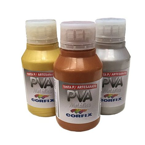 Pintura Metálica PVA Corfix 100 ml