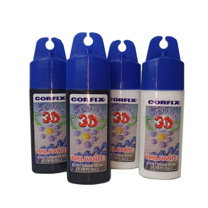 Tinta Relevo 3D Brillante Corfix