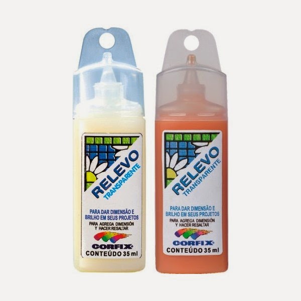 Tinta Relevo 3D Transparente Corfix