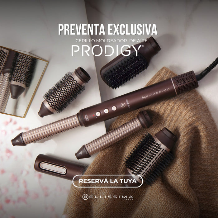 PREVENTA: Cepillo Moldeador de Aire Digital Bellissima Prodigy®
