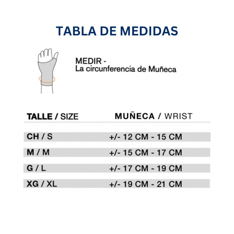 Muñequera Simple Body Care BC1601E