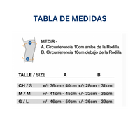 Inmovilizador de Rodilla de Neoprene Body Care BC1155