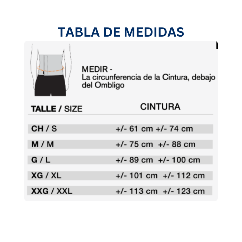 Faja Transpirable 28 cm. Body Care BC1354A