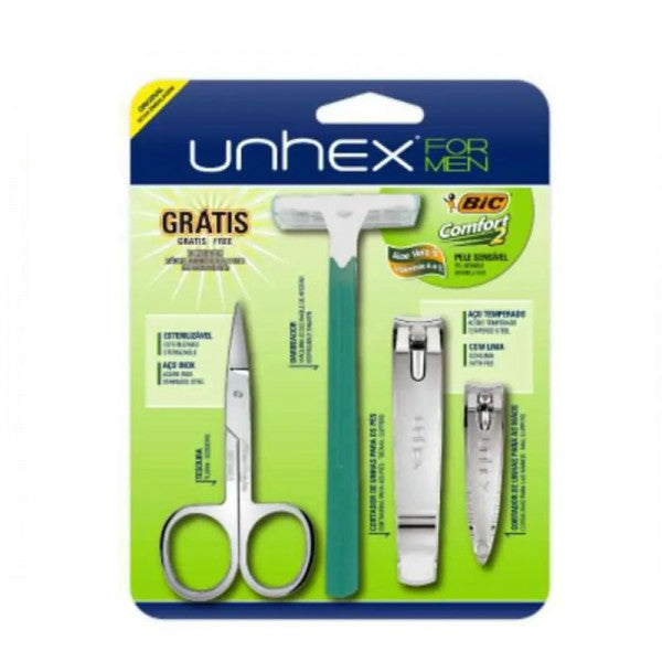 Kit para Uñas con Barbeador Bic Merheje Unhex